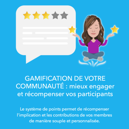 GAMIFICATION – GESTION AUTOMATISÉE DES RÉCOMPENSES POUR VOS COMMUNAUTÉS ONLINE