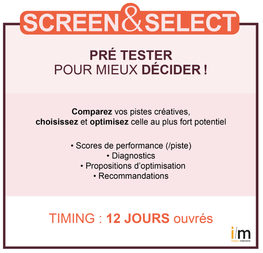 Impact Mémoire - Screen & select