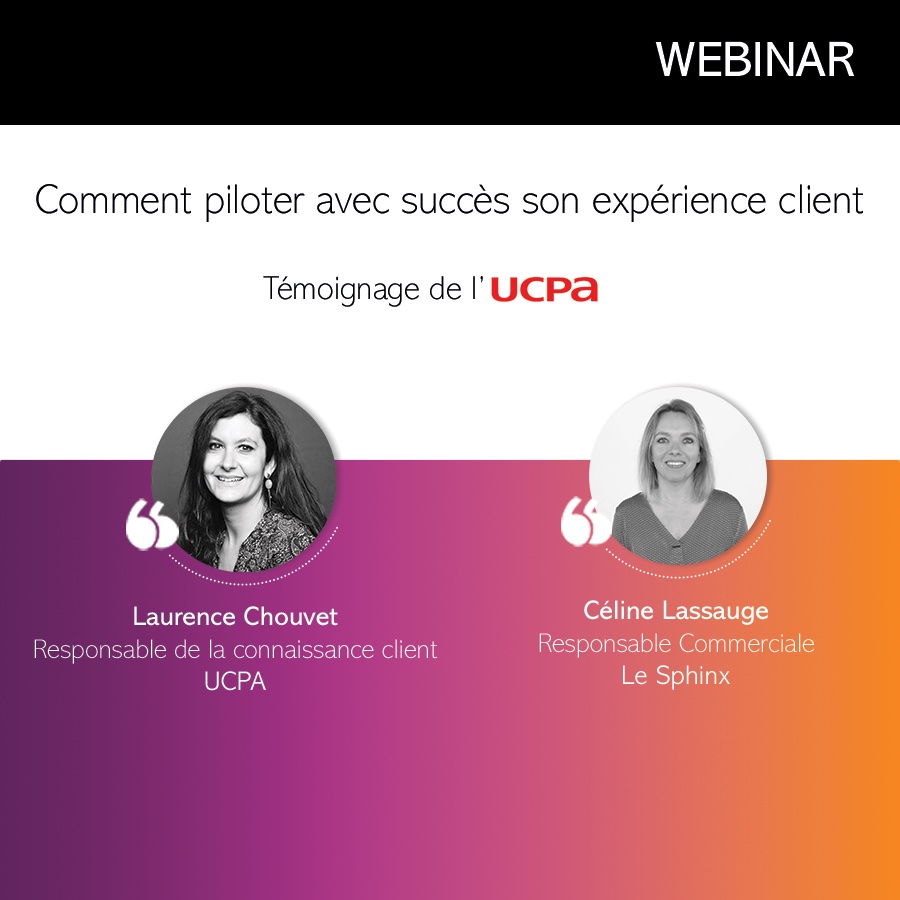 Webinaire Le Sphinx, avec le témoignage de l'UCPA