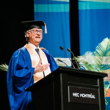 HEC Montréal décerne un doctorat honorifique à Jean-Marc Léger pour sa contribution dans la recherche marketing