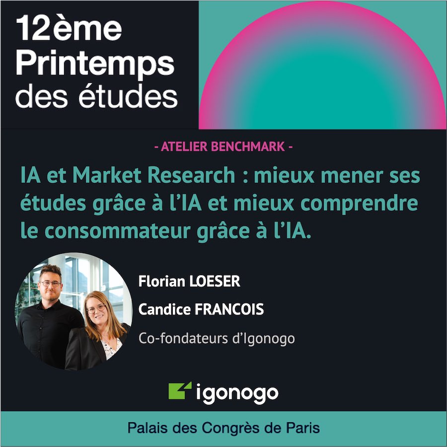 Conférence Igonogo - IA et Market Research
