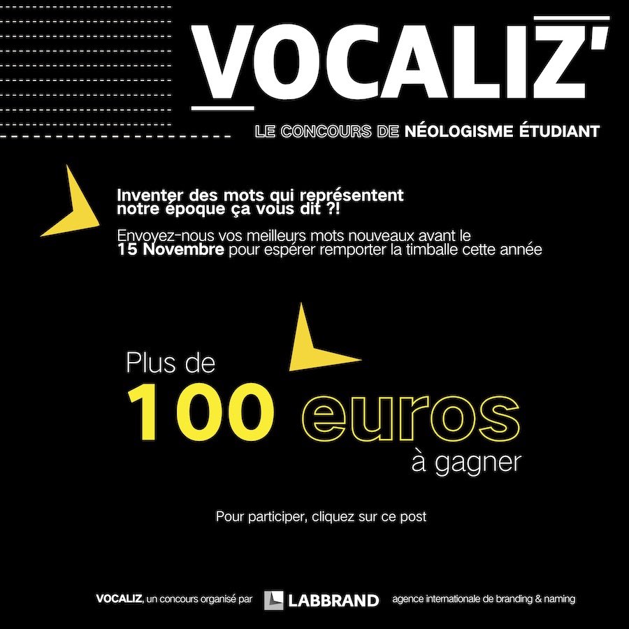 Labbrand lance le concours de néologisme Vocaliz