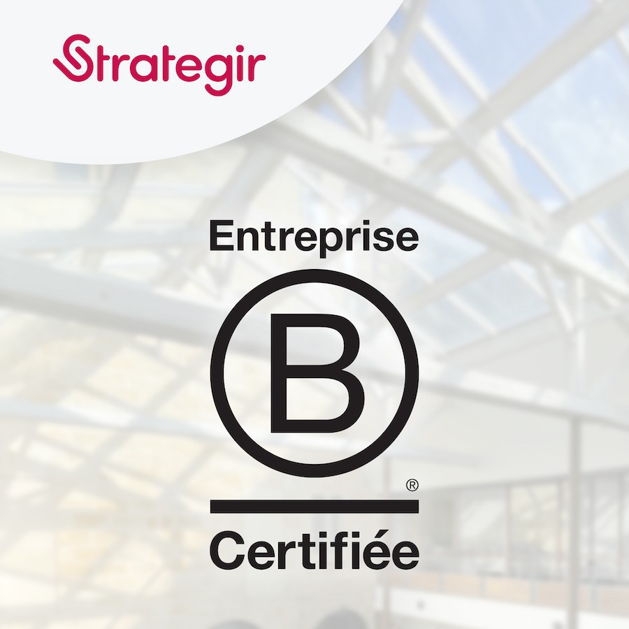 Strategir rejoint la communauté des entreprises certifiées B Corp™