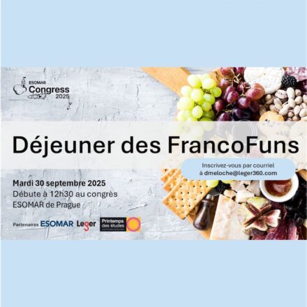DÉJEUNER DES FRANCOFUNS