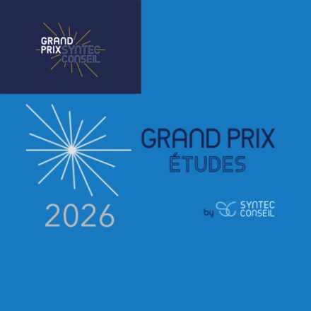 Grand Prix Études by Syntec Conseil, édition 2026 : les candidatures sont ouvertes