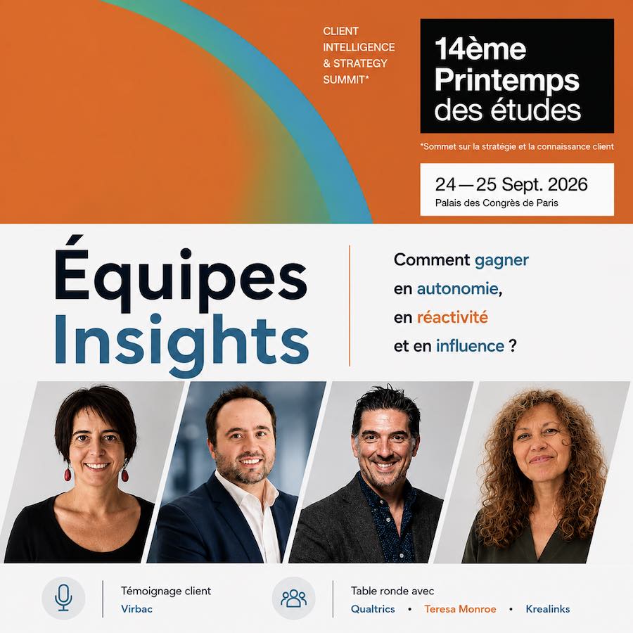 Conférence Printemps des Etudes 2026 – Equipe Insights Conférence Printemps des Etudes 2026 - Equipe Insights